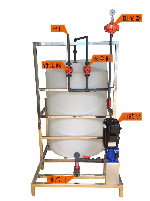 單桶單泵加藥設備