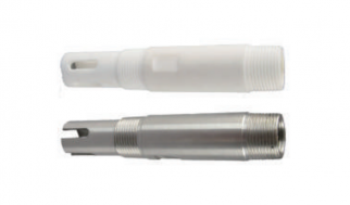 PH計流通槽式，玻璃護套