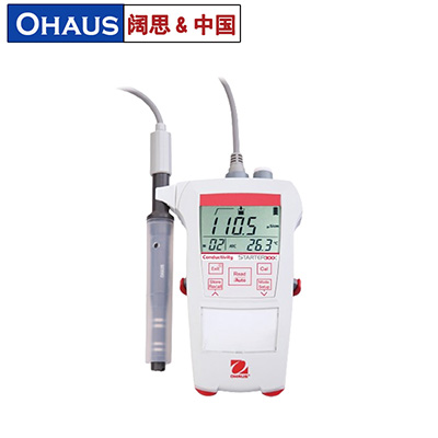 奧豪斯便攜式電導(dǎo)率儀ST300C防水防塵多功能工業(yè)在線電導(dǎo)率測(cè)試儀